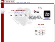 Tablet Screenshot of mechatronic.net